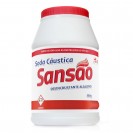 Soda Caustica Sansão Escama 500g - Pote